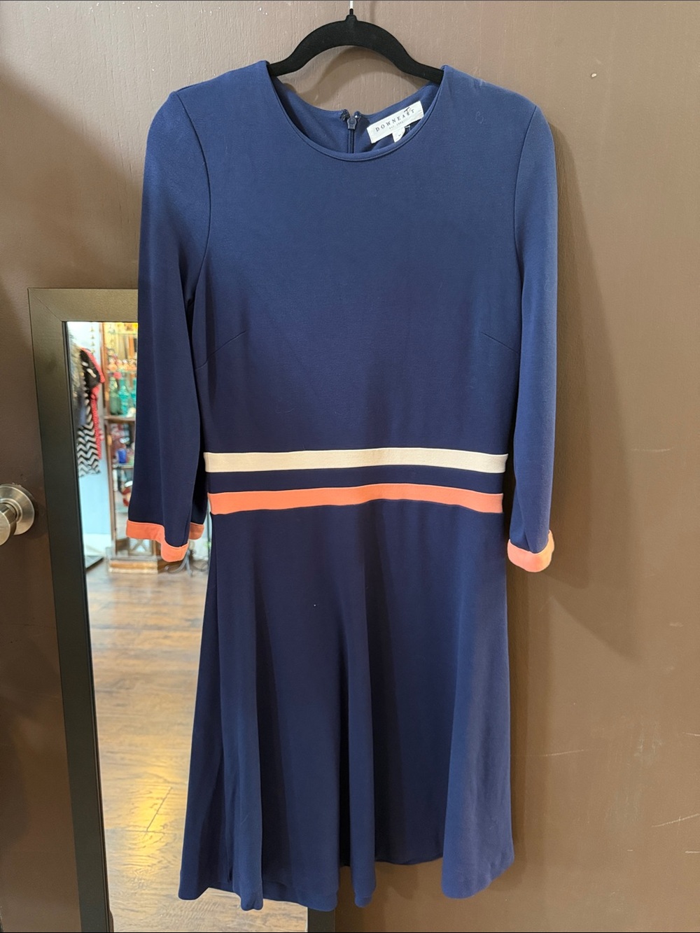 DownEast Navy Crewneck Top